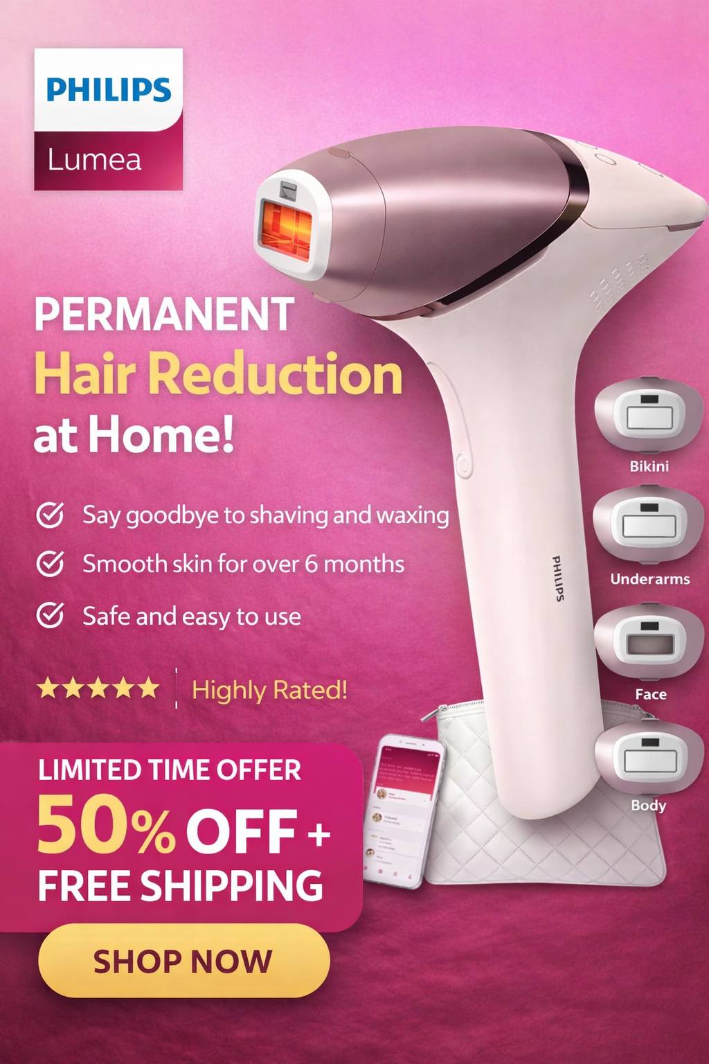 Philips Lumea IPL&nbsp; الأصلي
